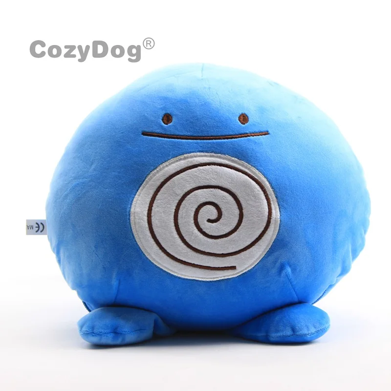 30 см двухсторонняя Аниме Пикачу Eevee серия Ditto Transfer Poliwag плюшевые игрушки кукла Peluche Новое поступление подарок для женщин и детей