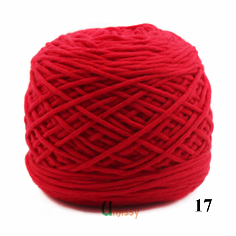 17 4pcs 4 шт. шарф Нитки для вязания крючком 800 г Молока CottonThick Пряжи для вязания Шарфа Пряжи для Ручного Вязания С Использованием 5-7 мм Иглы - Цвет: 17 4pcs