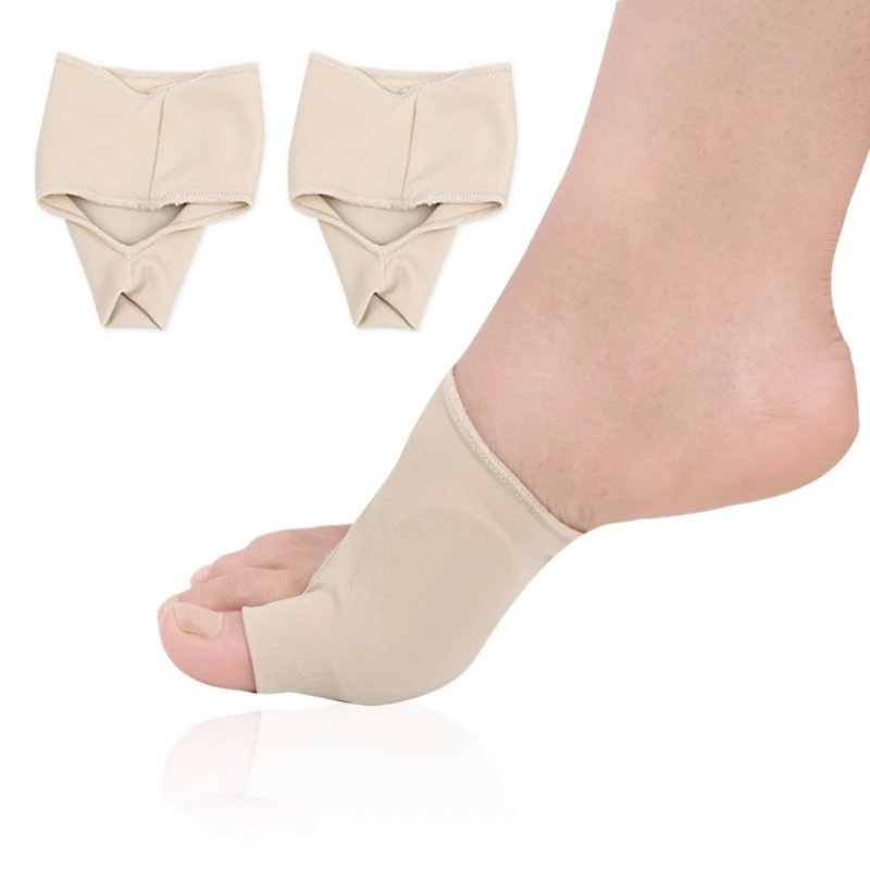 1 Pair Foot Toe Separator Protector Corrector Gel Adjuster Pain Relief Straighten Bent Toe Foot Care Tools
