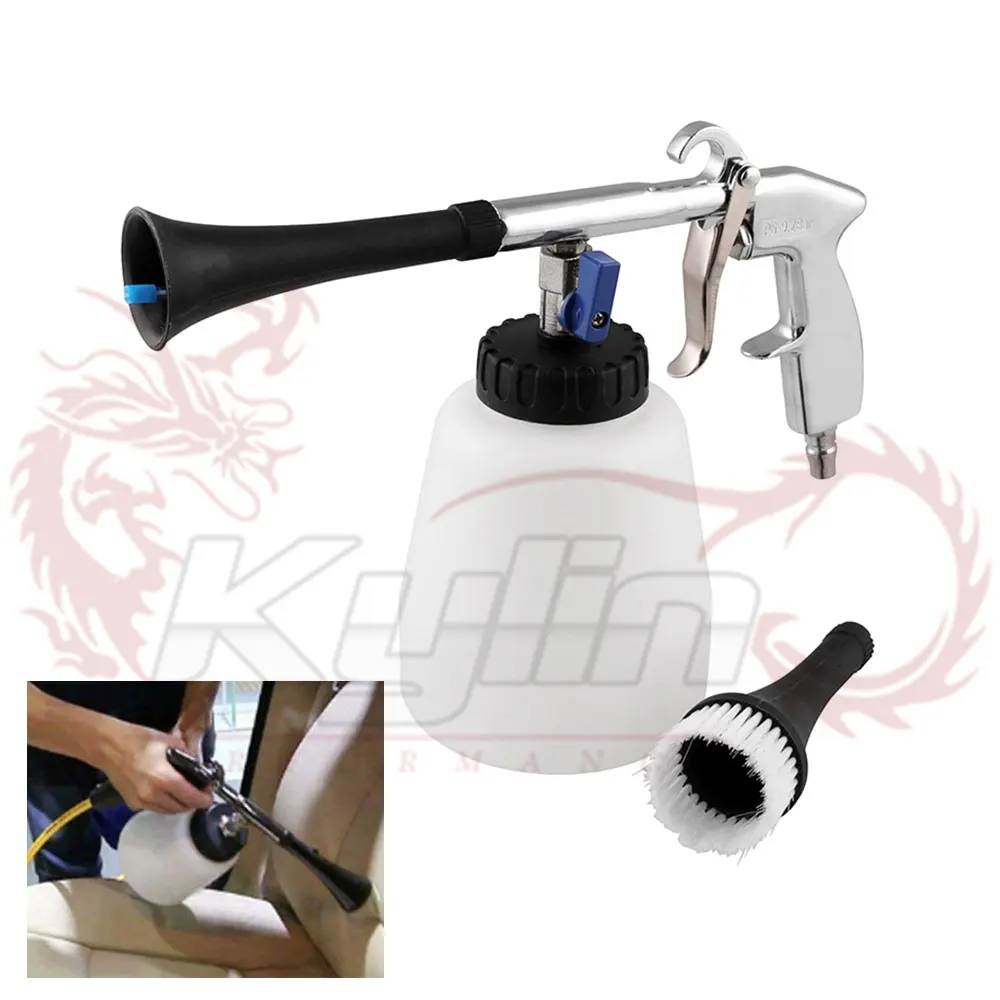 

Car Cleaning Gun Tornado Foamaster High Pressure Washing Cleaner Kit Deep Clean 1L with 2 Set Nozzle Sprayer Connector