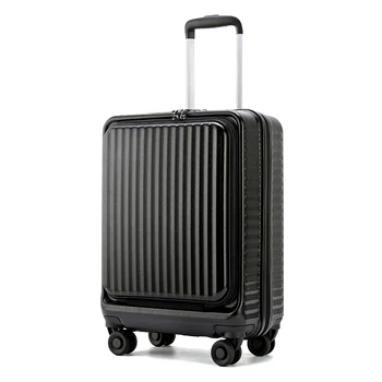 

Fashion delicate Can board front computer bag Rolling Luggage High quality business 20 "24" Spinner brand Travel Suitcase