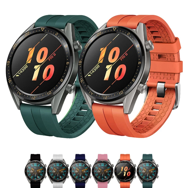 22 мм ремешок для часов Huawei watch GT 2 42 46 samsung galaxy Watch gear S3 Frontier amazfit gts Ремешок