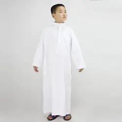Детская мусульманская одежда для мальчиков, abaya Дубай, традиционная одежда, кафтан с длинным рукавом, рубашка, арабское платье в саудовской