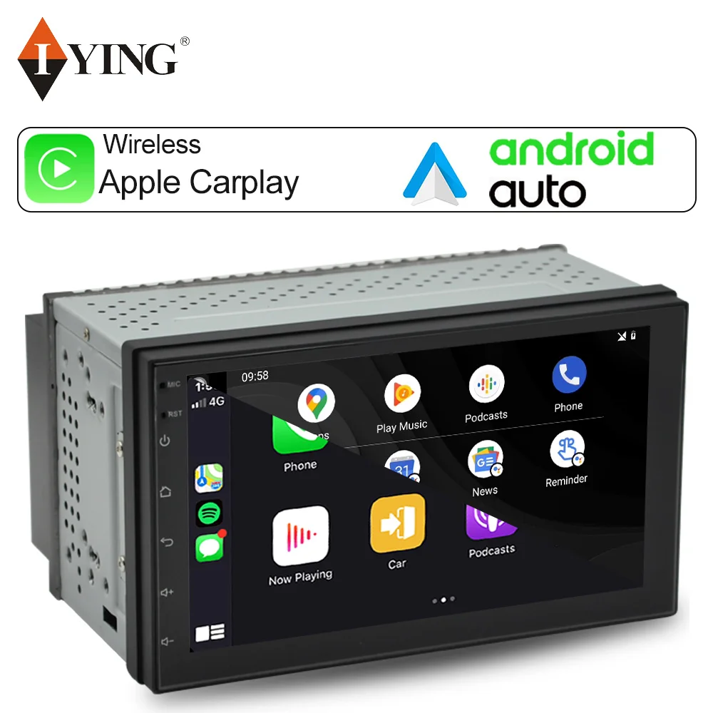 Автомобильная Мультимедийная система IYING беспроводная стерео на Android с экраном 7