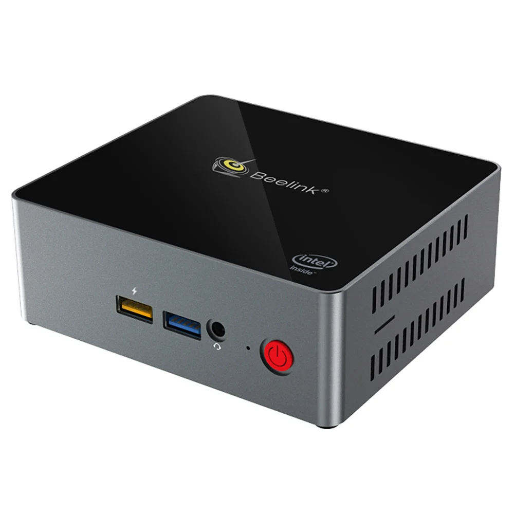 Мини-ПК Beelink J34 8GB 512GB Apollo Lake Celeron J3455 HD graphics 500 2,4 GHz+ 5,8 GHz WiFi 1000Mbps BT4.0 Tv Box