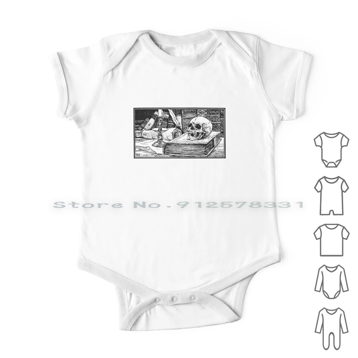 Spell Book Newborn Baby Clothes Rompers Cotton Jumpsuits Halloween Skulls For Women Horror Skeleton Death White Spooky Gothic Aliexpress