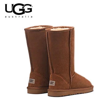 

2020 Original New Arrival UGG Boots 5815 Women uggs snow shoes Sexy Winter Boots UGG Women's Classic Leather Tall Snow Boot