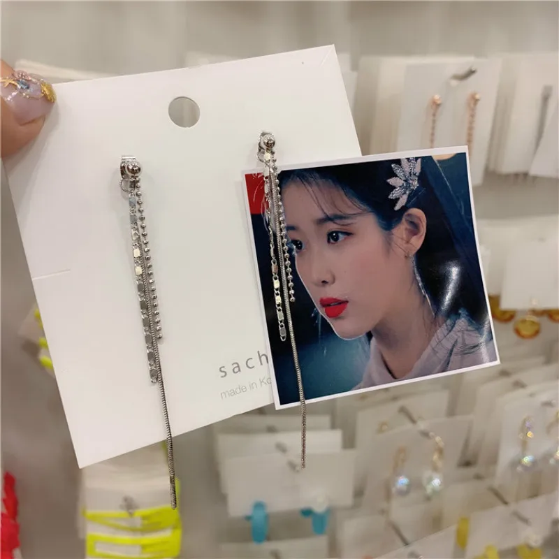 2019-New-Arrival-Trendy-Geometric-Women-Dangle-Earrings-Korean-Layered-Earline-Female-Simple-Elegant-Long-Tassel