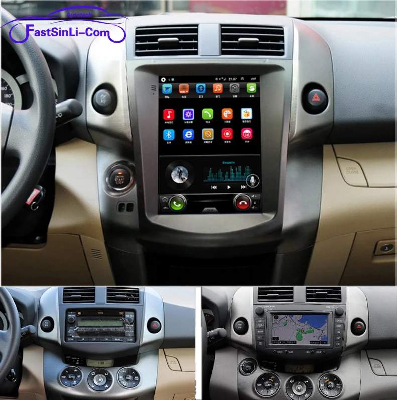 Android мультимедийный плеер для Toyota RAV4 2008 2015 радио GPS навигация|Мультимедиаплеер
