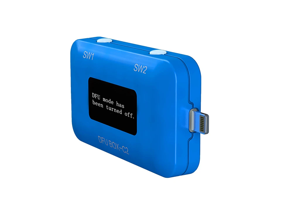 DFU BOX-C2 для восстановления перезапуска IOS мгновенный перезапуск SN/ECID/Информация о модели отображения напряжения тока USB
