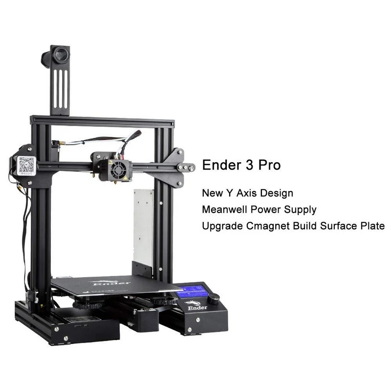 3D Ender-3 Pro 3D Drucker Verbesserte Magnetische Bauen Platte Lebenslauf Stromausfall Druck DIY KIT Mean Well Netzteil