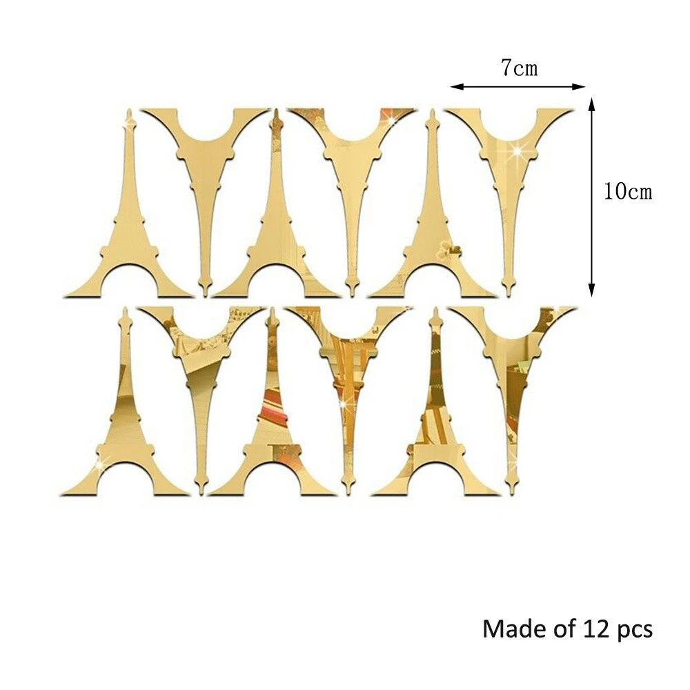 Париж Город Эйфелева башня 3d Наклейка на стену стикер домашний Декор Винил