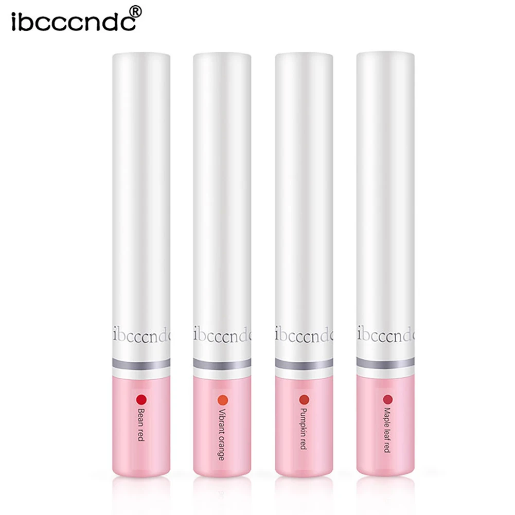 Creative Cigarette Lipstick Set 4 Colors Matte Long Lasting Waterproof Matt Lip Stick Tube Nude Red Lips Makeup