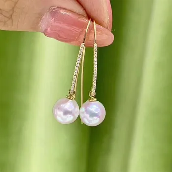 

NEW ARRIVAL 925 Sterling Silver Earrings Mountings Findings Settings Jewelry Parts Fittings Accessories for Pearls Beads Stones