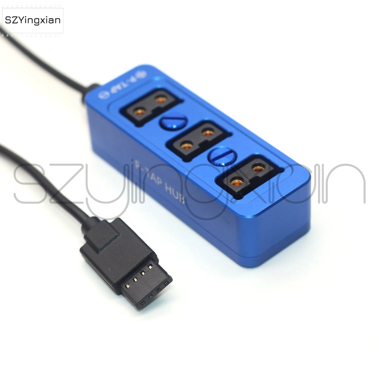 

DJI Ronin-S power output 4-pin to DTAP B Port Female Three-way Power Distributor Extension Cord With 1/4 Screw Fixation