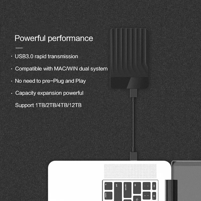 Мобильный Внешний портативный жесткий диск 120G высокоскоростной Usb3.0 2,0