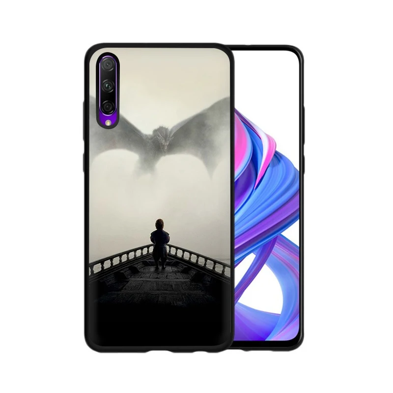 EWAU «Игры престолов» Dracarys силиконовый чехол для телефона для Huawei Honor 6a 7A Pro 7C 7X 8X 8C 8 9 Примечание 10 Lite вид 20 9X pro - Цвет: B10