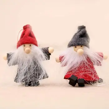 

6pcs Christmas Faceless Gnome Santa Doll Decoration Hanging Ornaments Holiday Decorations For Home Christmas Pendants