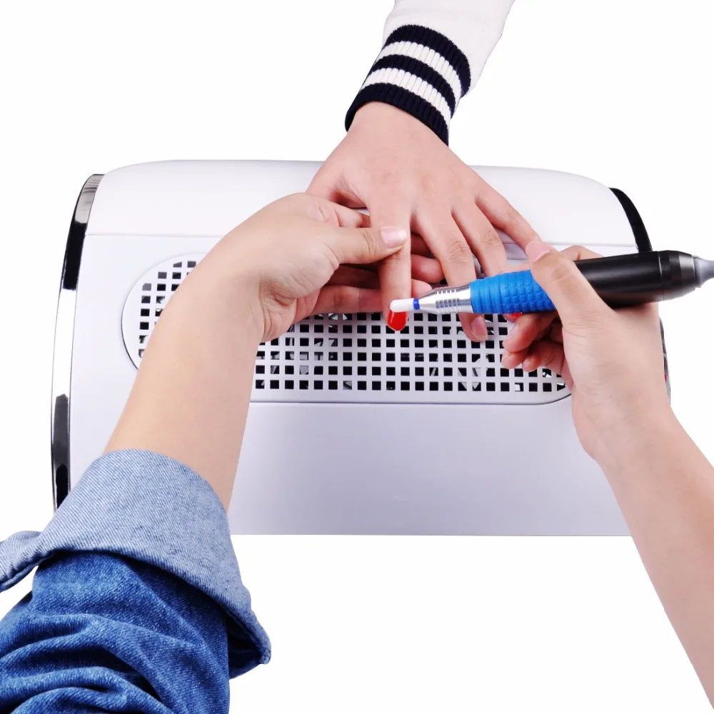 

Ship from RU Powerful Nail Dust Suction Collector with 3 Fan Vacuum Cleaner Manicure Tools with 3 Powerful Fan EU Plug