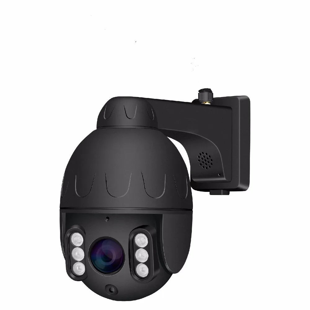 

WaterProof POE 5Mp Speed outdoor Camera POE 2.7-13.5mm 5x zoom IP PTZ camera with 6PCS LED light