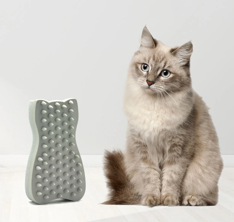 HOOPET уход за котом для кошек, шерсть, удаление волос домашних животных, щетка для ванной, гребень для чистки собак, массажные принадлежности
