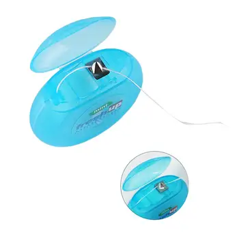 

1PC Floss Pick Portable Flat 50M Mint Ultra Thin Micro Wax Interdental Cleaner Dental Floss for Women Men Adults