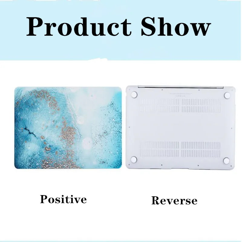 YWEWBJH мраморный чехол для ноутбука для Macbook Air Pro retina 11 12 13,3 15 дюймов для нового Mac Book цветной защитный чехол