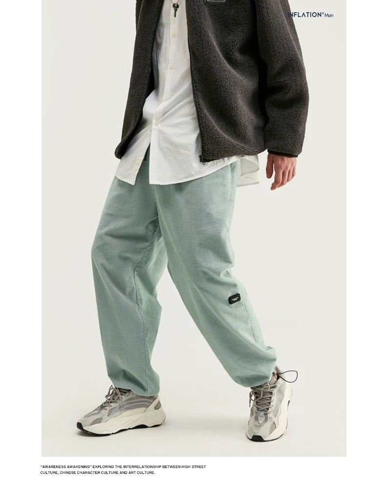 INFLATION Design Mens Winter Corduroy 
