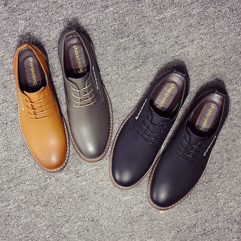 Г., Модные дышащие весенне-зимние мужские туфли в британском стиле из натуральной овечьей кожи с острым носком деловые Свадебные лоферы