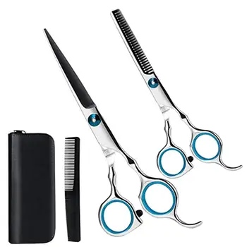 

1 Set of Hairdressing Tool Hairdressing Scissors Hair Salon Set Teeth Cut Scissors Hair Styling Tools for Salon Barber Home