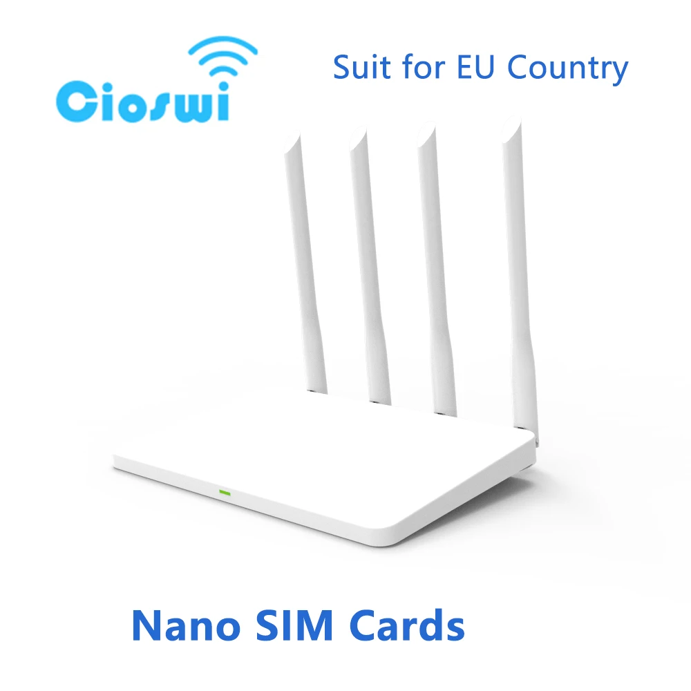 Wi-fi sem Fio Wi-fi com Slot para Cartão Sim para Casa Cioswi Roteador Mt7628nn 300mbps 3g Modem We2805-a 4g Lte 1 Computador e Escritório