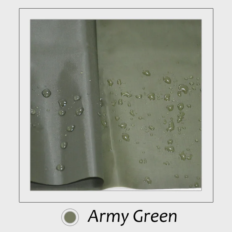 Army Green 50 см* 150 см полиэстер водонепроницаемый прочная ткань PU покрытие для зонта кайт овсянка одежды ручной работы DIY - Цвет: Army Green
