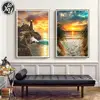 Sea View Full Drill Mosaic Art Diamond Painting Kits 2