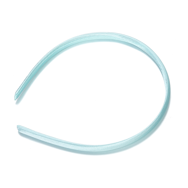 9mm Solid Satin Headband Base Hair Hoop Bands For DIY Kids Girls Hair Jewelry Making Bow Headwear Head Hoop Accessories