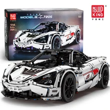 McLaren P1 720S coche de carreras aplicación RC técnica Motor función modelo Kit de bloques de construcción juguetes para niños DIY regalos Fit lepin(China)