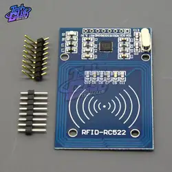 13,56 МГц I2C/SPI RFID беспроводной модуль для Arduino MF RC522 RC-522 считыватель писатель сенсор карта модуль 2 контакта 3,3 В DC