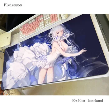 

Azur Lane padmouse Natural Rubber accessory 900x400mm mouse pad Kawaii gaming enterprise rubber mats keyboard mouse mat gamer