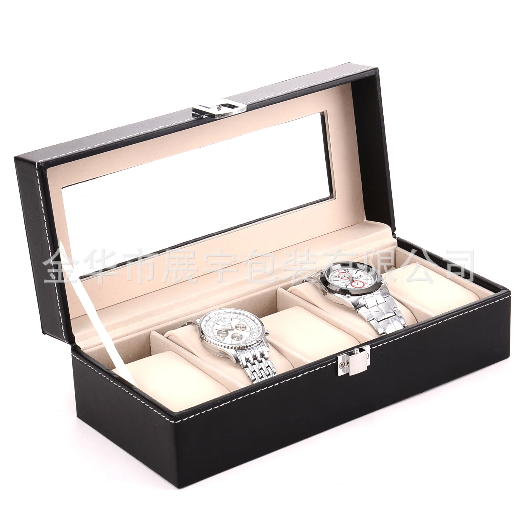 

Leather Watch Box 5 Watch Box Pu Watch Box Flip Watch Box pi shou biao Gift Box