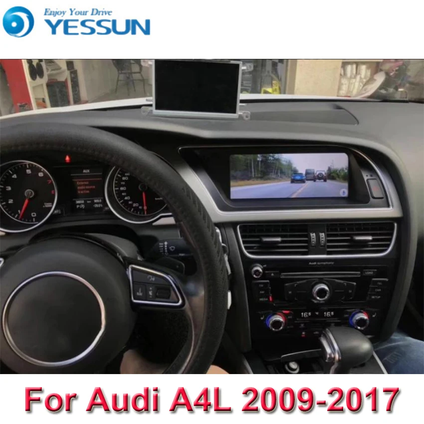 Автомобильный Android мультимедийный плеер для Audi A4 A4L 2009- gps навигация большой экран Авто Радио Bluetooth Поддержка Carplay