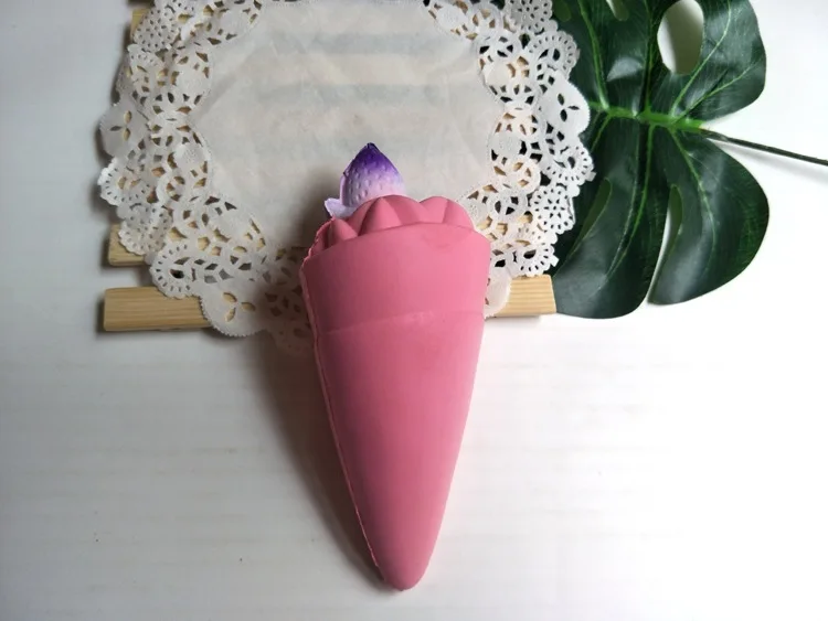 Pu пены памяти пенообразователь снижение давления игрушка пены памяти имитация продуктов Медведь Мороженое