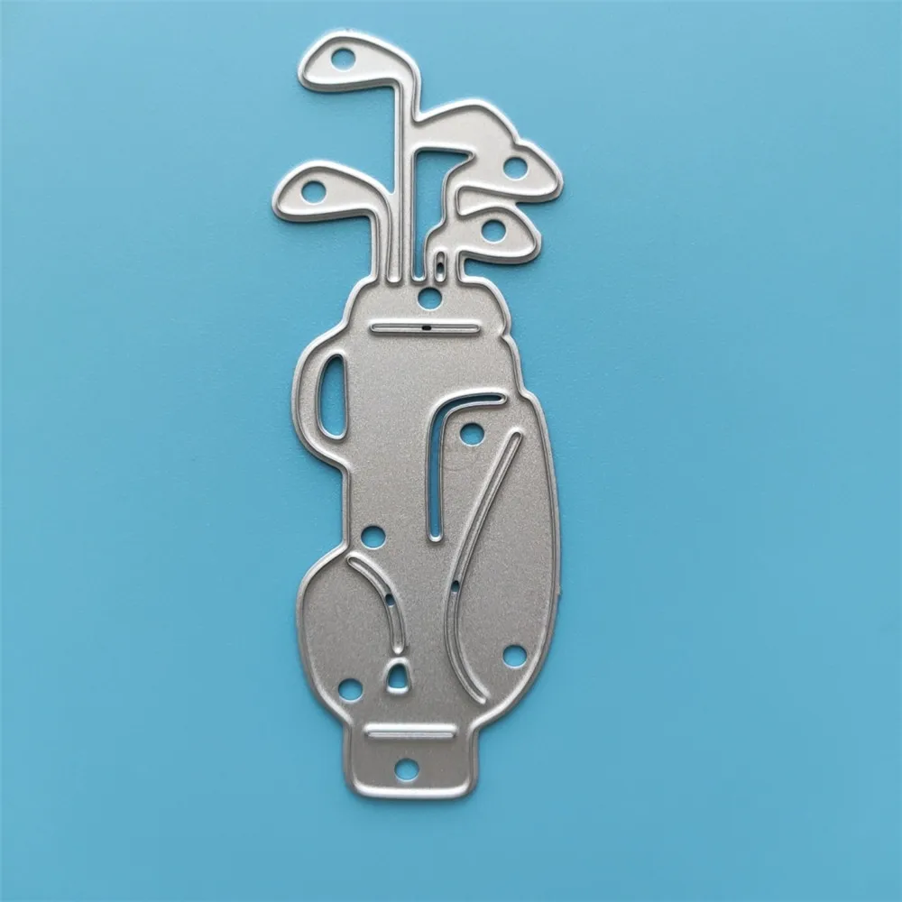 2021 New Golf Clubs Metal Cutting Dies DIY Scrapbooking Embossing Paper