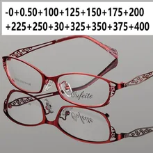 Металлическая оправа, очки для чтения для женщин, линзы из смолы, Анти-усталость, очки для чтения, 1,0, 1,5, 2,5, 3,0, синий светильник, блокирующие очки FML