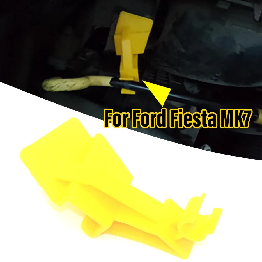 Wooeight 1x Желтая Пластиковая Новинка Автомобильная капота Prop Rod Clip 8A6116828AB подходит