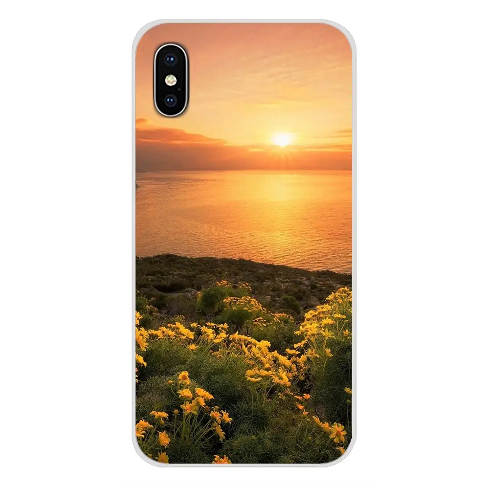 Цветок Роза Лаванда Дейзи силиконовый чехол для телефона Xiao mi 4 5 5s 6 A1 A2 5X6X8 9 Lite SE Pro