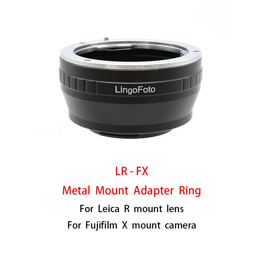 

LR-FX Metal Mount Adapter Ring for Leica R mount Lens to Fujifilm X mount Camera photography accessory