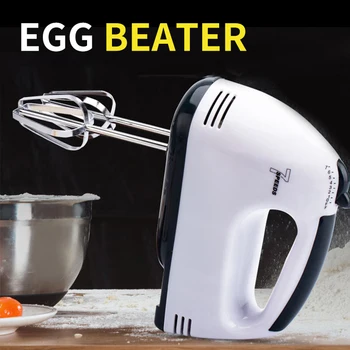 

Multifunctional Mini 7 Speed Manual Electric Handheld Mixer Egg Beater Automatic Cream Food Cake Baking Dough Mixer Food Blender