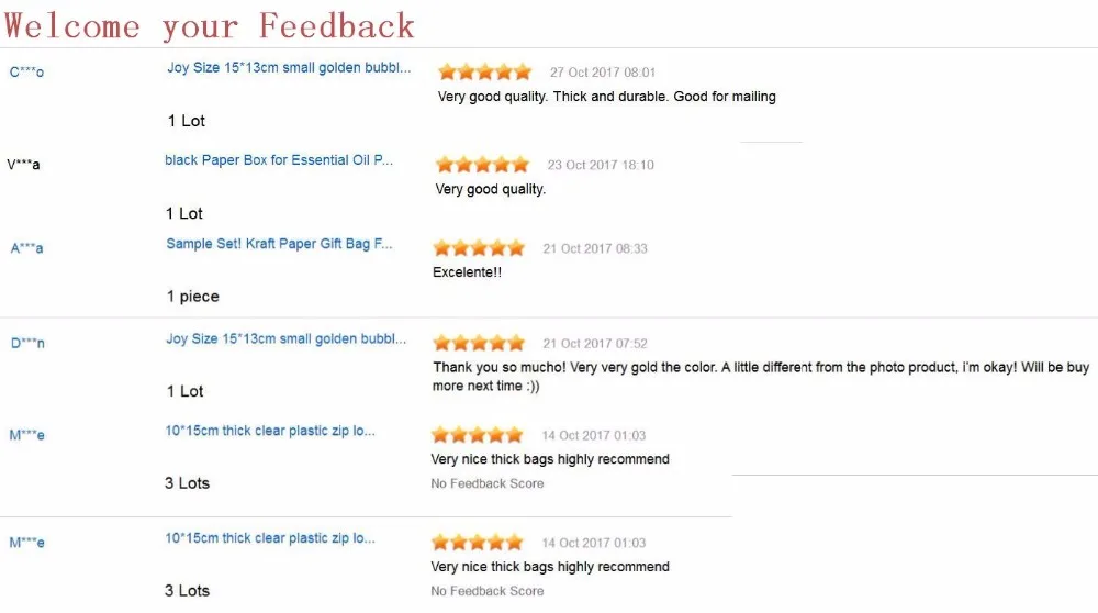 feedback
