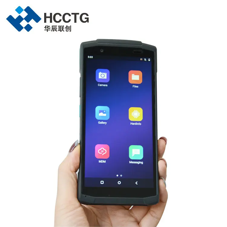 

EMV PCI Handheld Android10.0 Smart POS Support NFC+IC+Mag-Stripe Card Barcode Scanner (HCC-CS20)