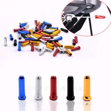Высокое качество, 100 шт., заглушка для тормозного провода, детали кабеля, сердечник для велосипедной линии, крышка, рычаг переключения передач, тормоза, велосипедные кабели, запчасти, аксессуары