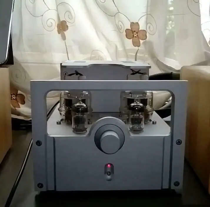 Hifi A-100 стерео FU32 трубка, усилитель мощности 10 Вт+ 10 Вт класс A Настольный усилитель L21-2